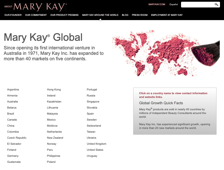 mary kay global